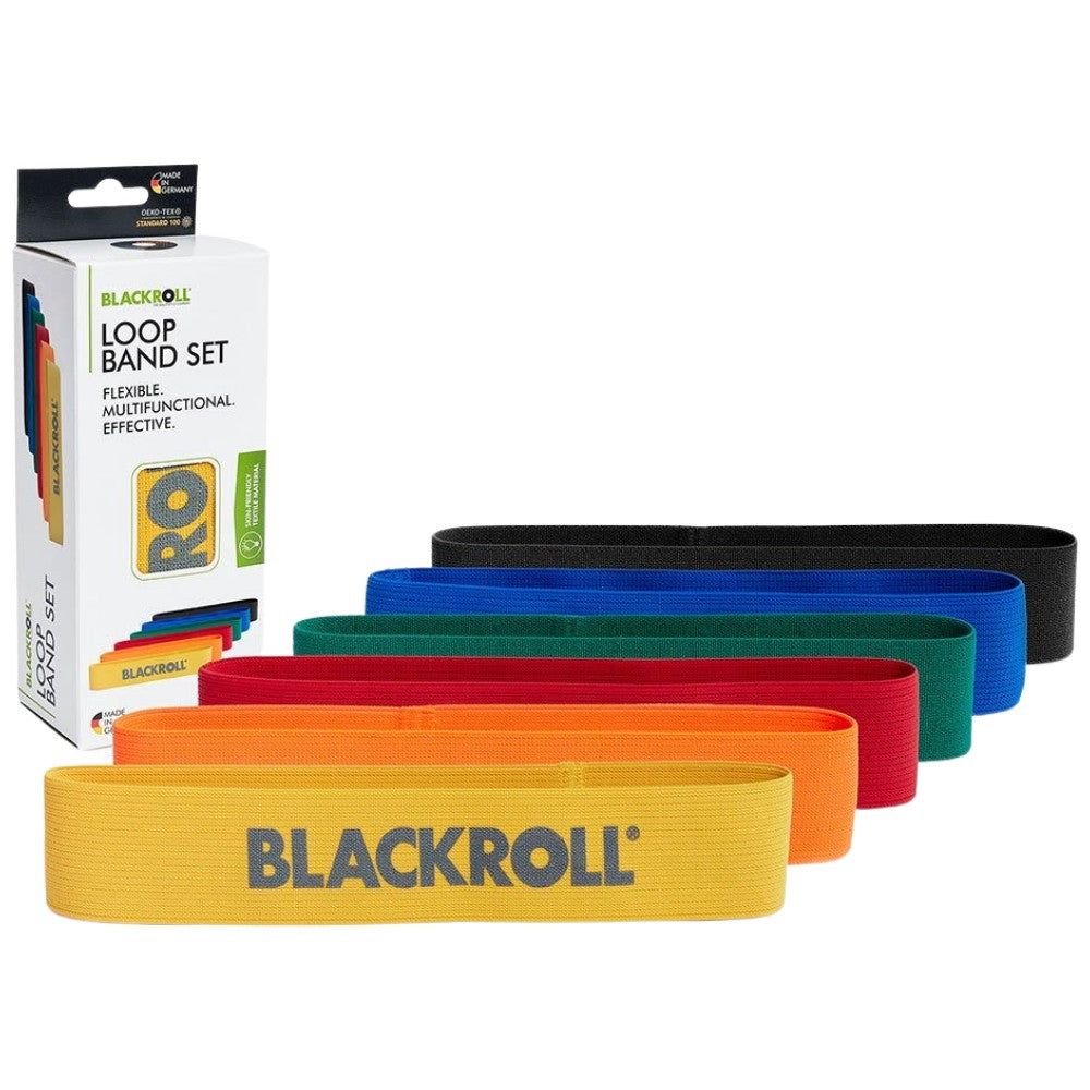 Loop Band Set 6 | Set of 6 short training bands - 6 pcs. - Nutra Best Europe