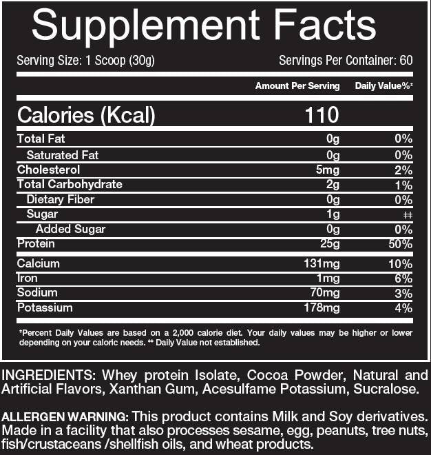 Premium Iso Whey 1000 grams - Nutra Best Europe