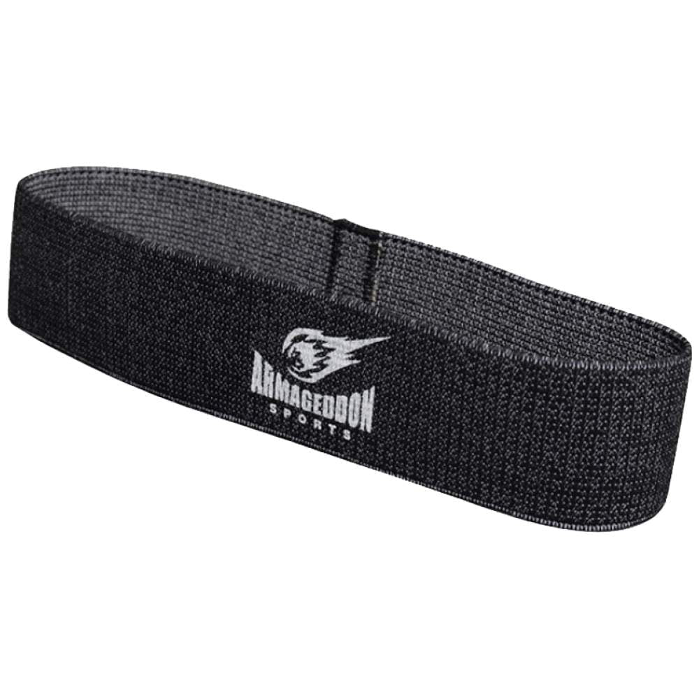 Textil edzőszalag láb edzéshez - fekete - 16-22 kg