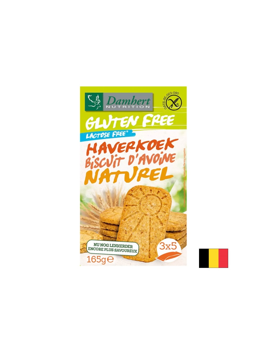 Gluténmentes zabkeksz, 165 g