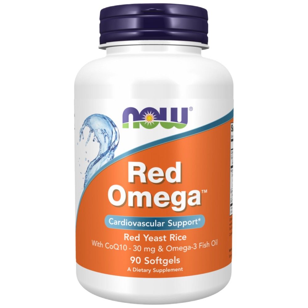 Red Omega™ | Red Yeast Rice - 180 Softgels - Nutra Best Europe