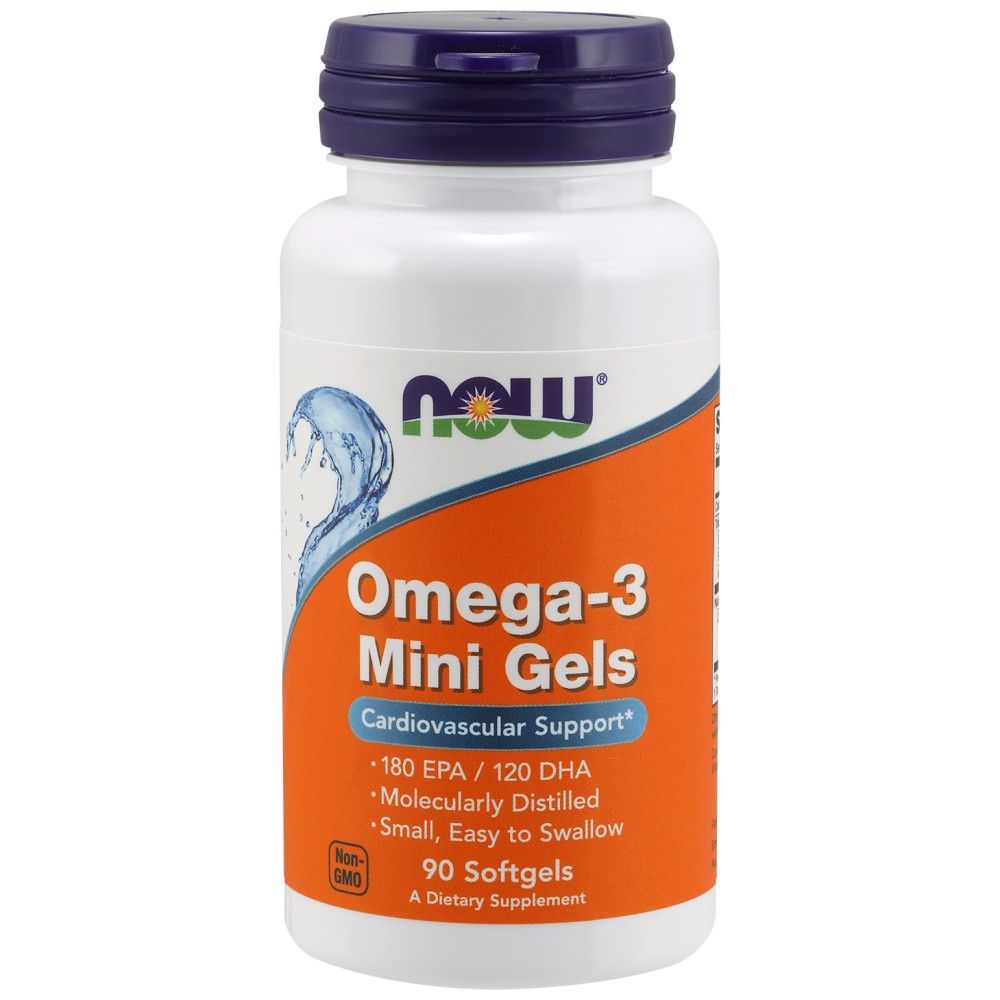 Omega-3 Mini Gels - 90 Gel Capsules - Nutra Best Europe