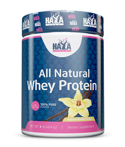 100% Pure All Natural Whey Protein / Vanilla - 0.454 kg - Nutra Best Europe
