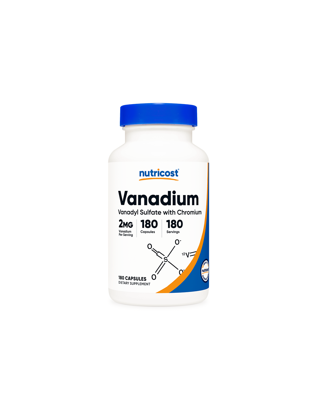 Cukorbetegség és szív- és érrendszeri betegségek - Vanádium és króm <tc>Nutricost</tc> 180 kapszula