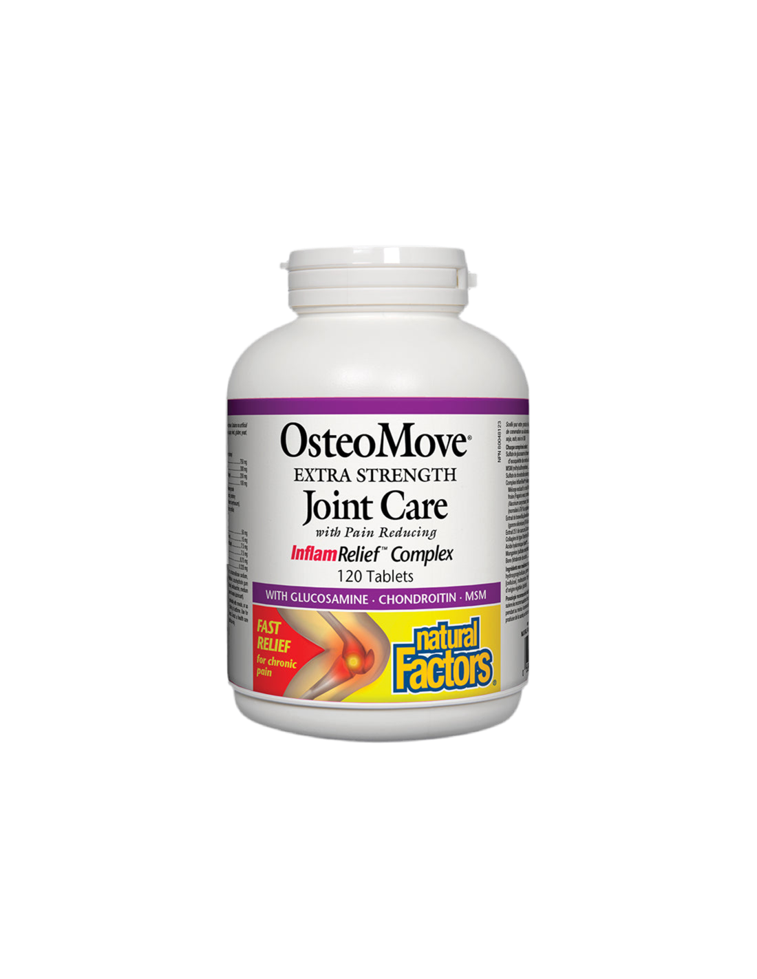 OsteoMove Extra Strength Joint Care 1431 mg - 120 Tablets - Nutra Best Europe