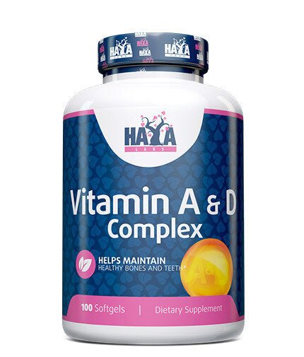Vitamin A & D Complex / 100 Soft - Nutra Best Europe