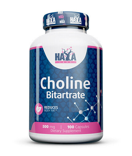 Choline Bitartrate 500mg / 100 Caps. - Nutra Best Europe