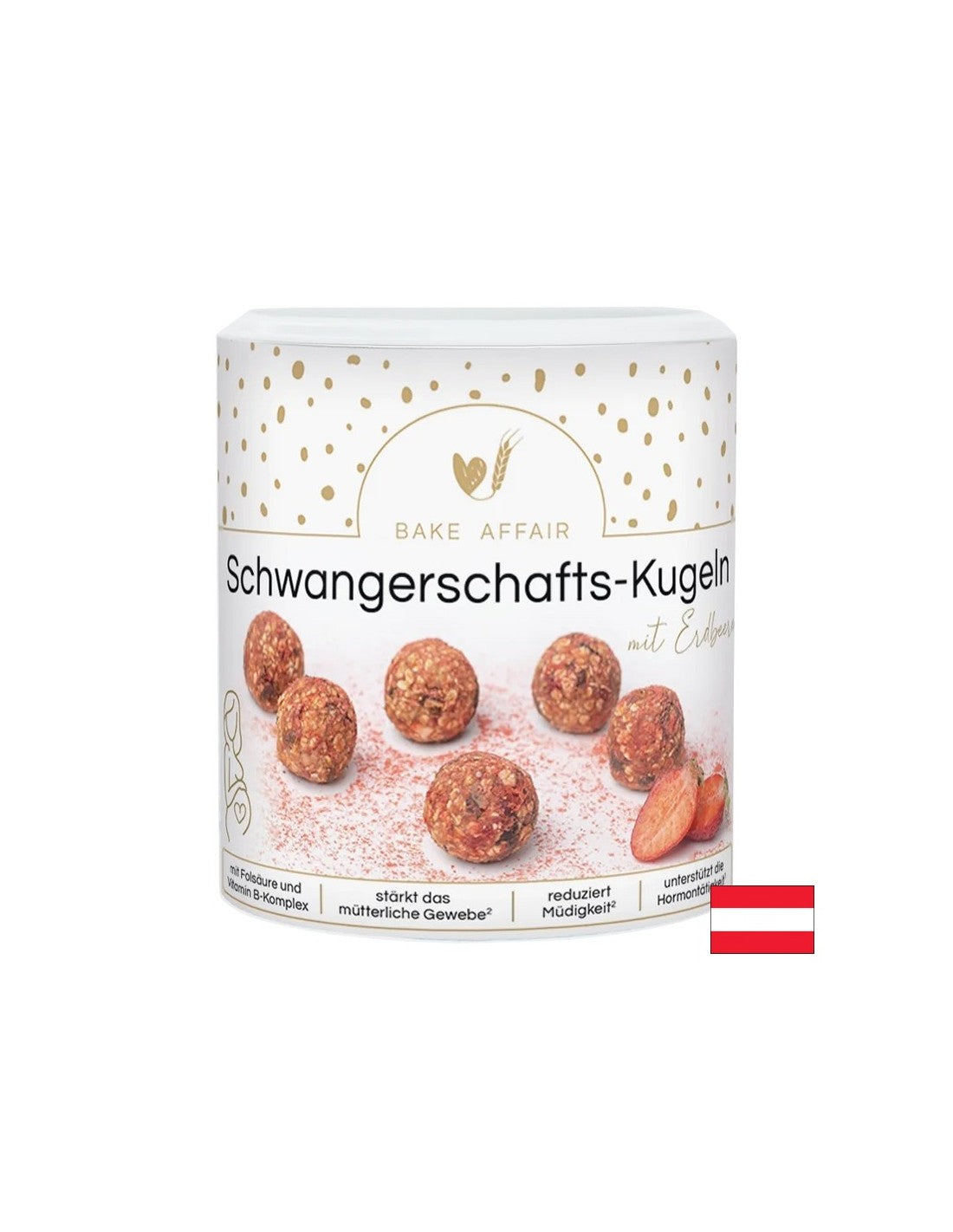Vitaminkeverék vegán cukorkákhoz kismamáknak eperrel, 190 g
