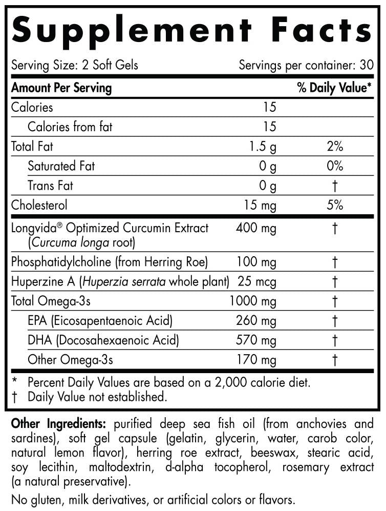 ProDHA Memory - 60 Gel Capsules - Nutra Best Europe