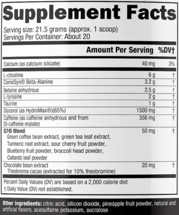 White Flood Plus | with S7 Blend & HydroMax - 430 grams - Nutra Best Europe