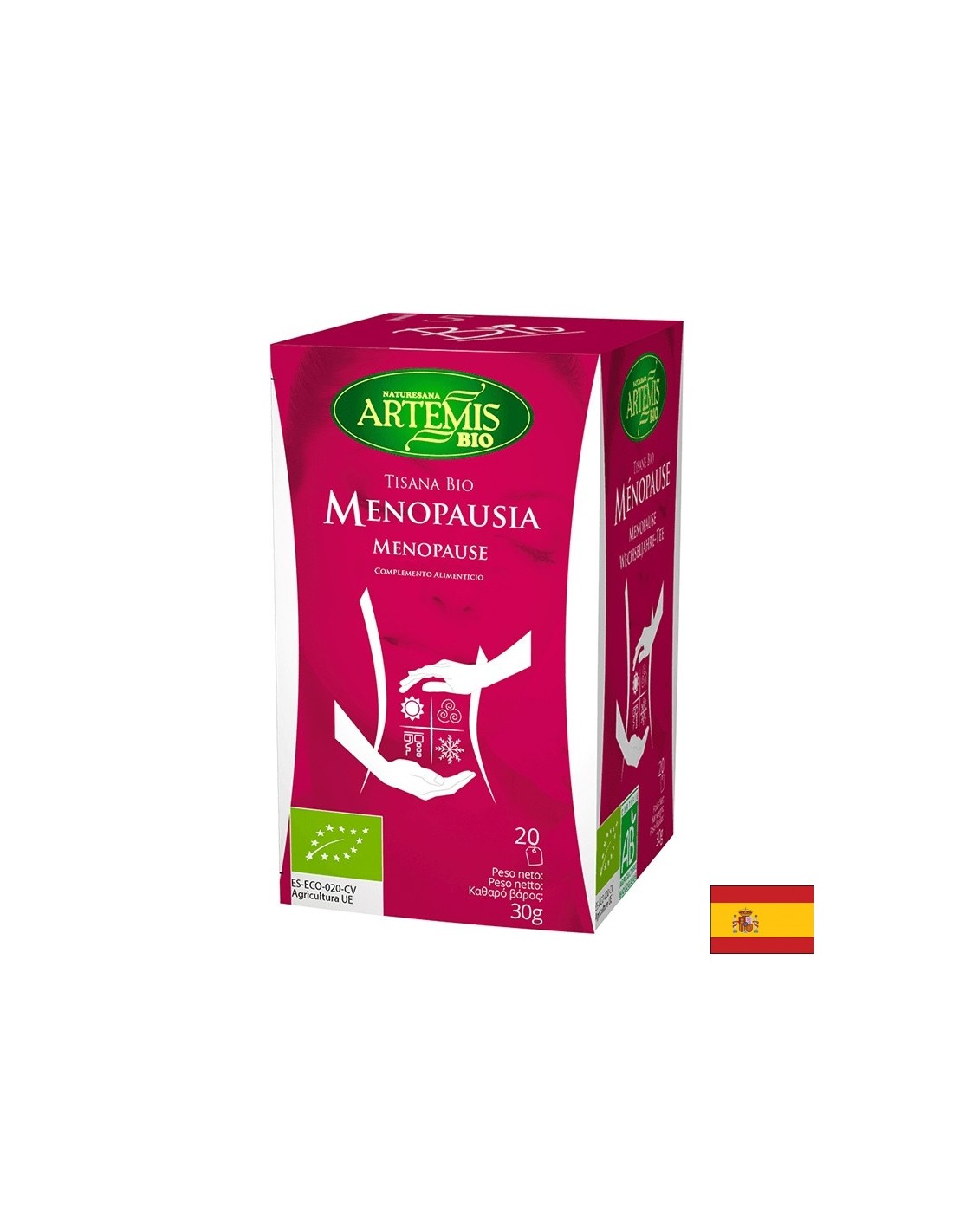Menopauza tea BIO, 20 filter zacskó