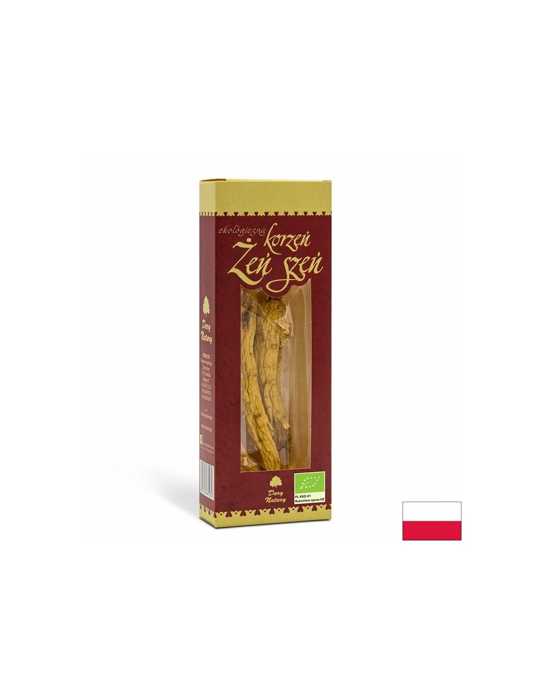 Energia és immunitás - Ginseng (gyökér) BIO, 20 g <tc>Dary Natury</tc>