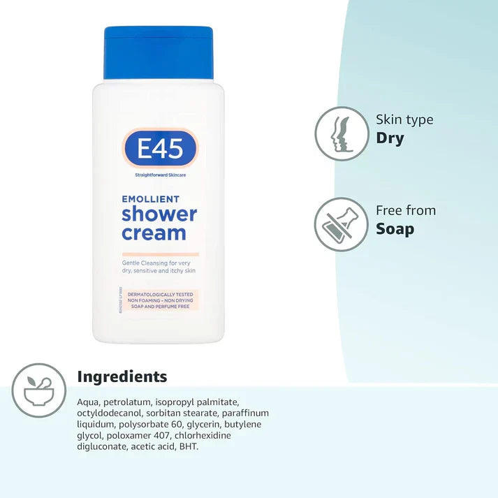 Bőrpuhító tusfürdő száraz és érzékeny bőrre – 200 ml