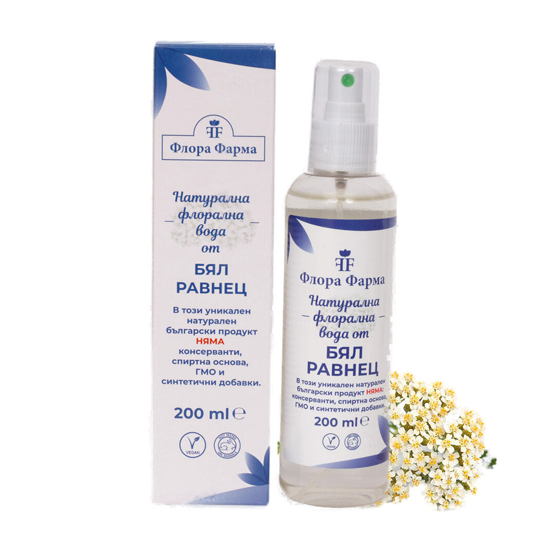 Természetes virágvíz cickafarkból - 200 ml FLORA PHARMA