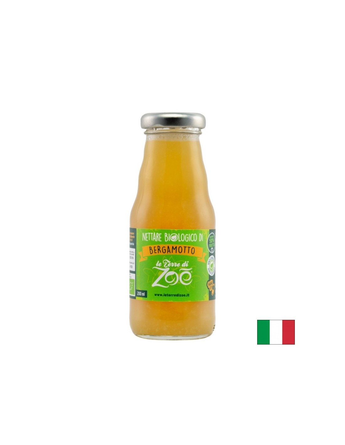 Bio bergamott nektár, 200 ml