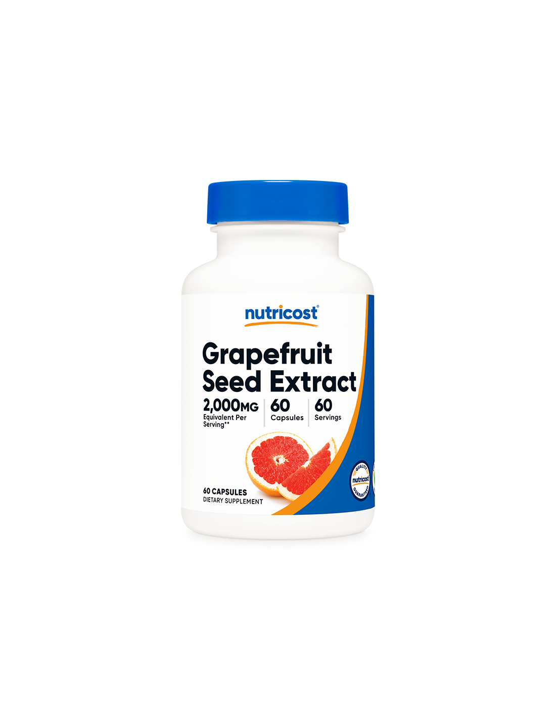 Immunitás - Grapefruitmag-kivonat, 2000 mg/ 60 kapszula <tc>Nutricost</tc>