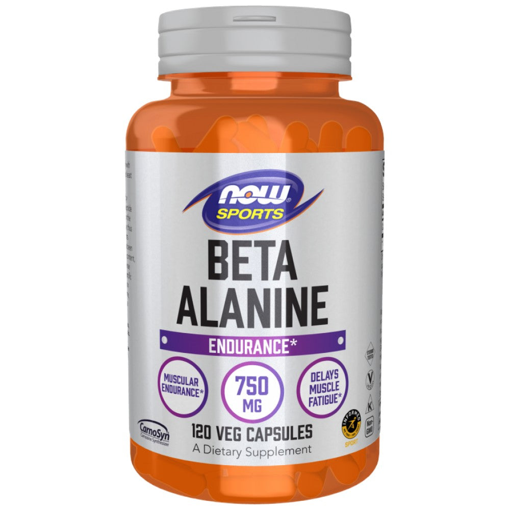 Beta-Alanine 750 mg | CarnoSyn® - 120 capsules - Nutra Best Europe