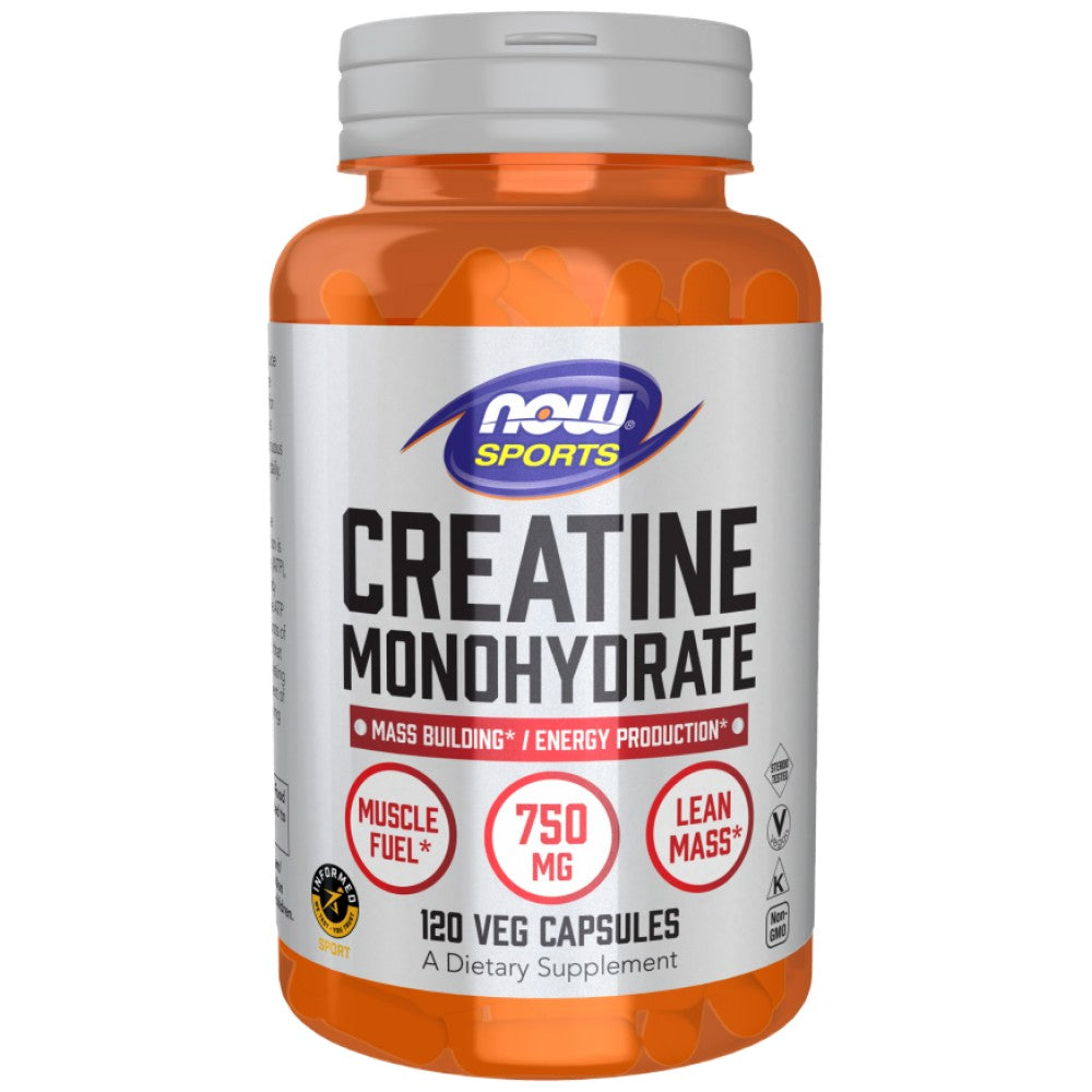 Creatine Mono - 120 capsules - Nutra Best Europe