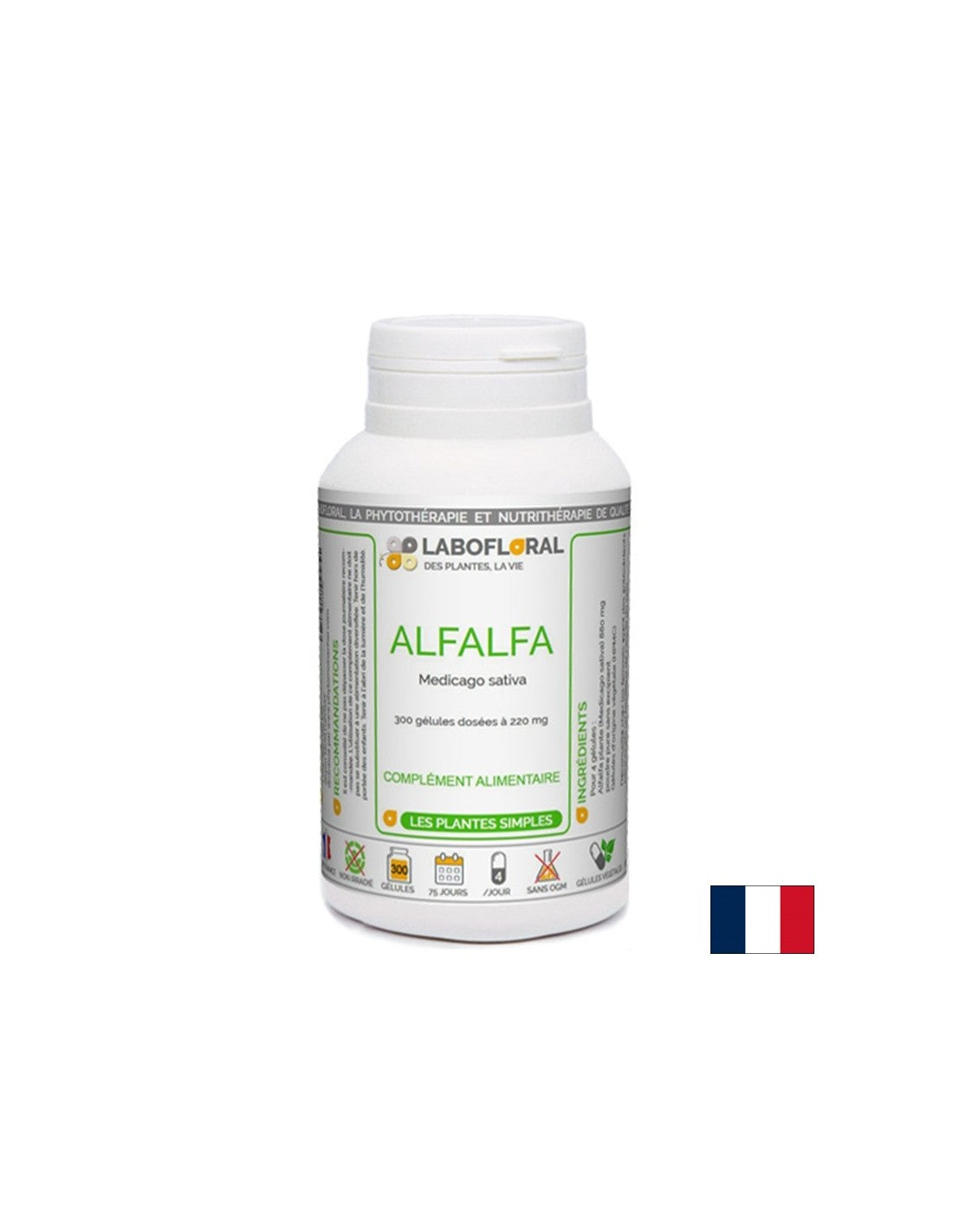 Női egészség és méregtelenítés - lucerna, 220 mg x 50 kapszula