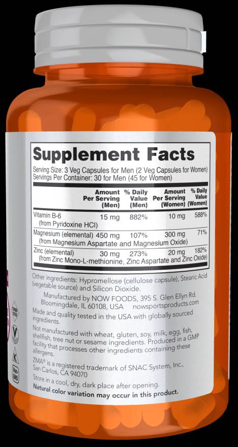 ZMA - 90 capsules - Nutra Best Europe