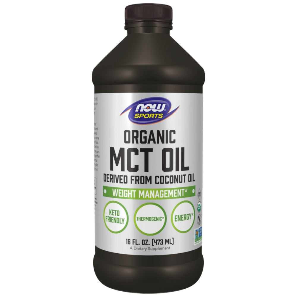 MCT Oil | 100% Certified Organic - 473 ml - Nutra Best Europe