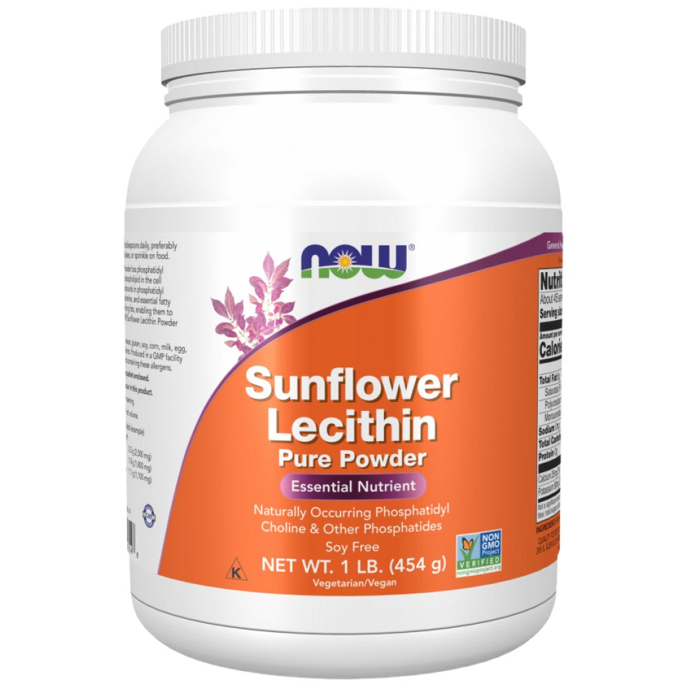 Sunflower Lecithin Pure Powder - 454 grams - Nutra Best Europe