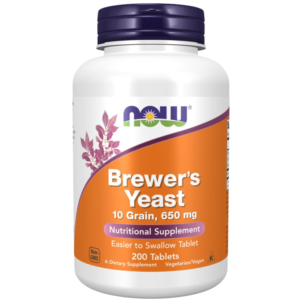 Brewer's Yeast 650 mg - 200 Tablets - Nutra Best Europe