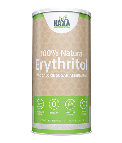 100% Natural Erythritol - 0.500 kg - Nutra Best Europe