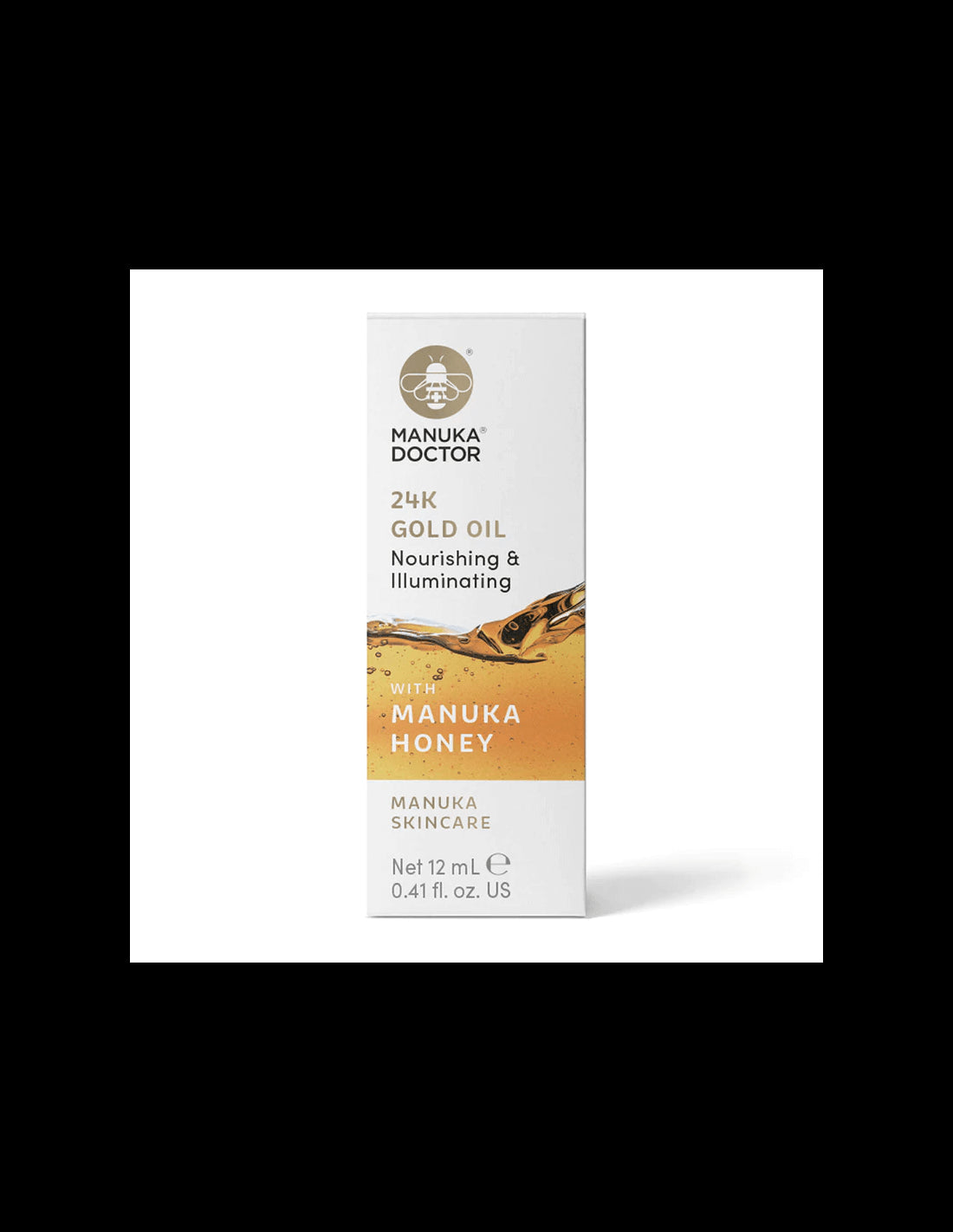 24K Gold Oil with Manuka Honey - Facial oil with 24K gold and manuka honey, 12 ml - Nutra Best Europe