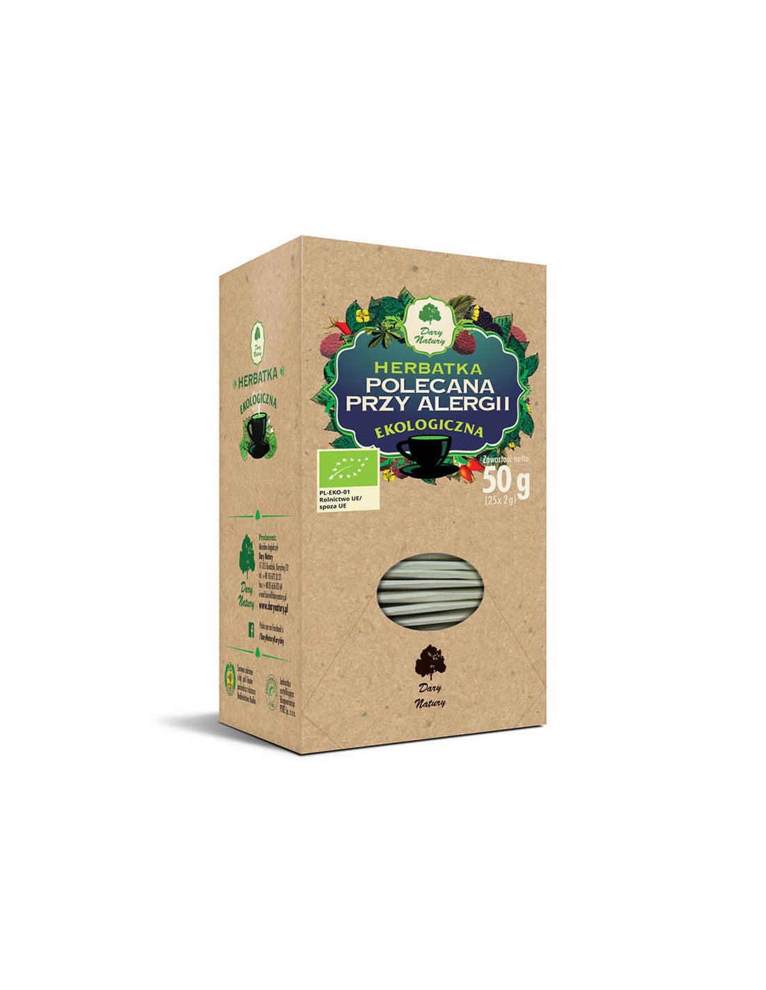 Gyógytea Allergia ellen Bio, 25 csomag