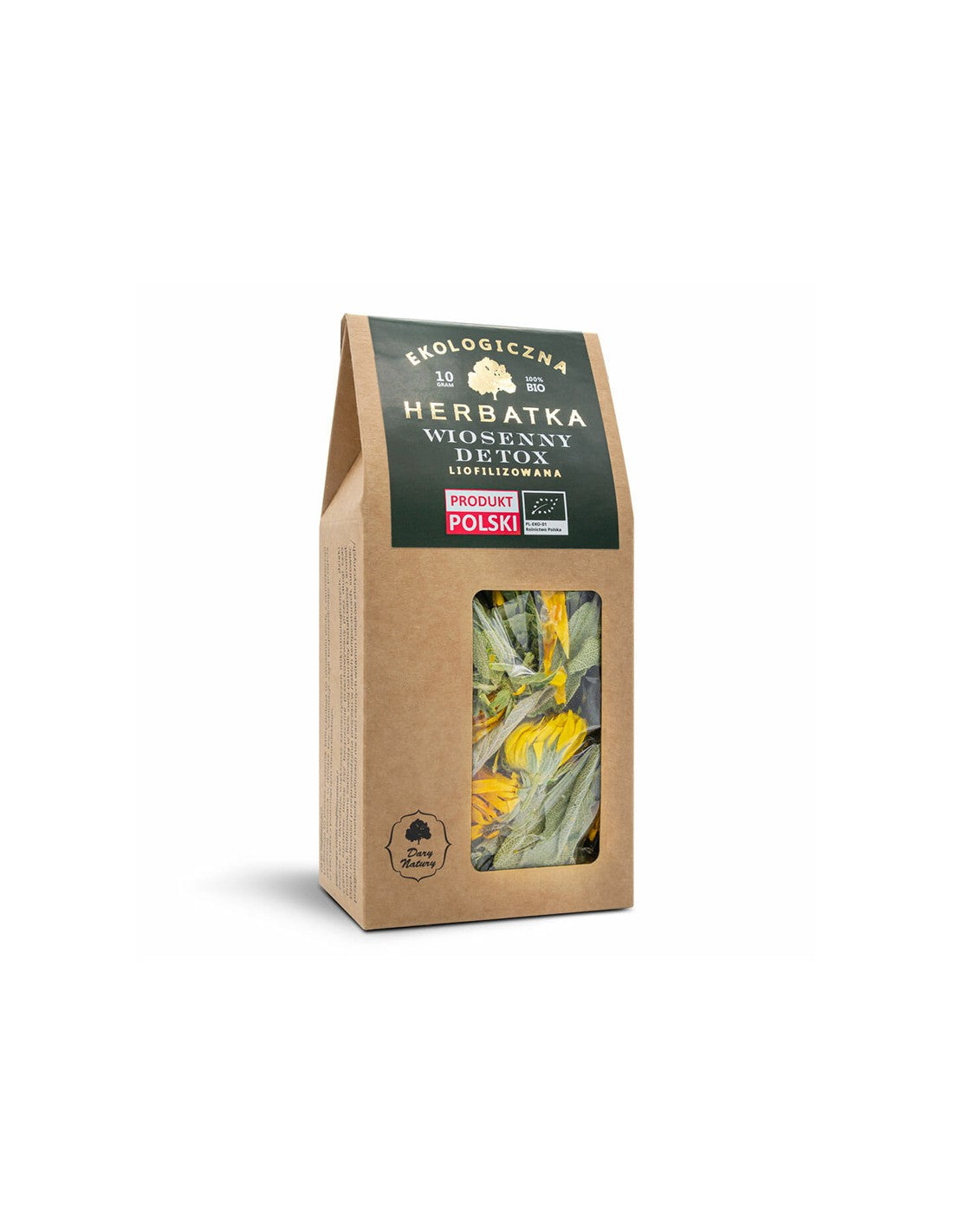 Liofilizált gyógytea Spring Detox Bio, 25 g <tc>Dary Natury</tc>