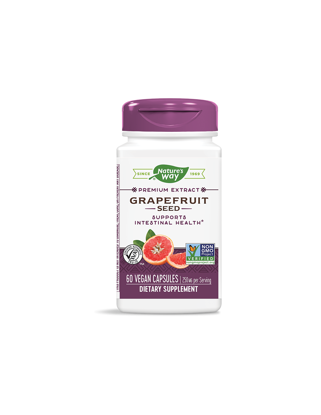 Grapefruit - Prémium kivonat - Immunerősítő és gyomorkomfort, 250 mg, 60 kapszula