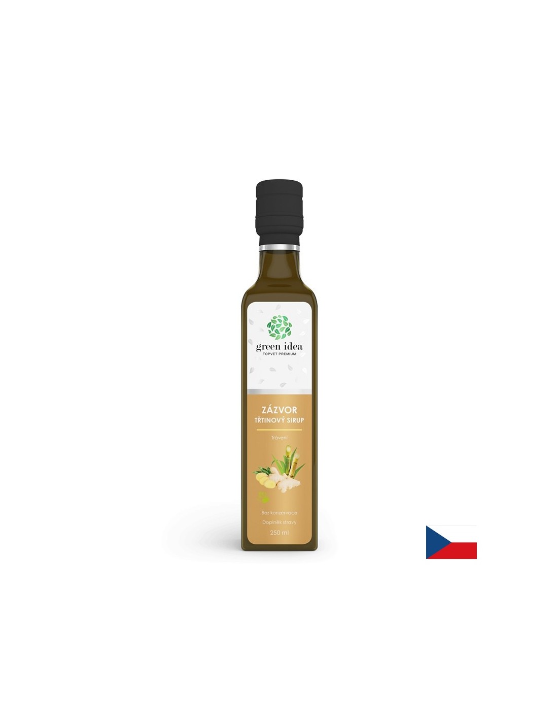 Jó emésztés és légzőrendszer - Nádszirup gyömbérrel, 250 ml