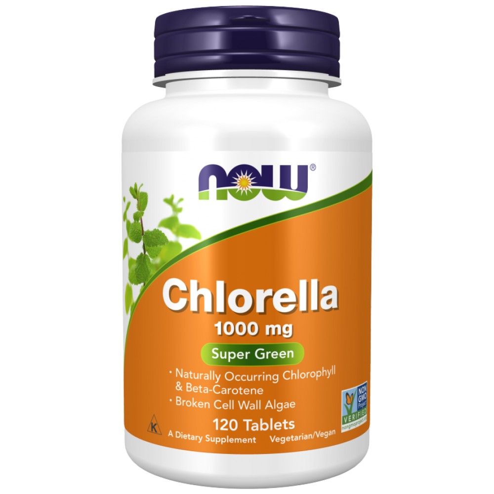 Chlorella 1000 mg - 120 Tablets - Nutra Best Europe