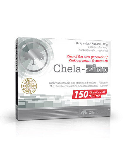 Zinc Chelate / Chela-Zinc 30 Caps OLIMP - Nutra Best Europe