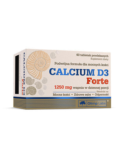 Calcium and Vitamin D3 / Calcium D3 Forte 60 Tabs OLIMP - Nutra Best Europe