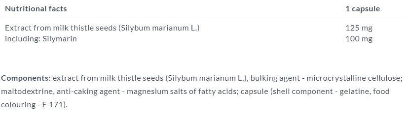 Gold Sylimaron 100 30 Caps. OLYMPUS - Nutra Best Europe