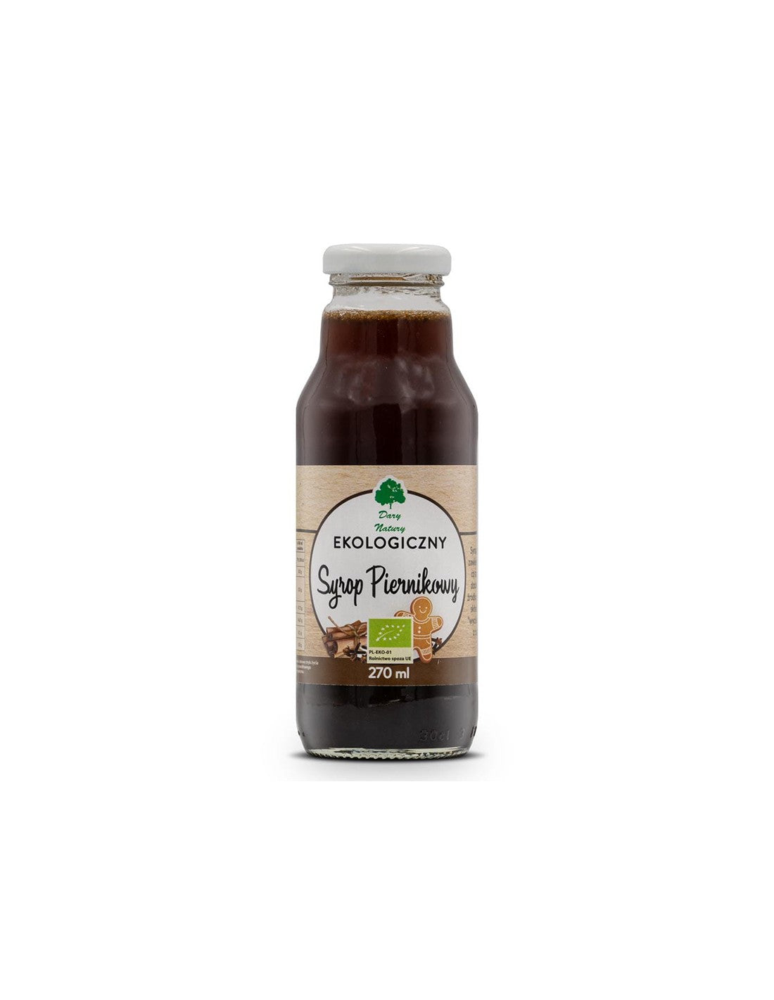 Bio fahéj+fűszerszirup italokhoz és desszertekhez - Jó emésztés és vércukorszint szabályozás, 270 ml