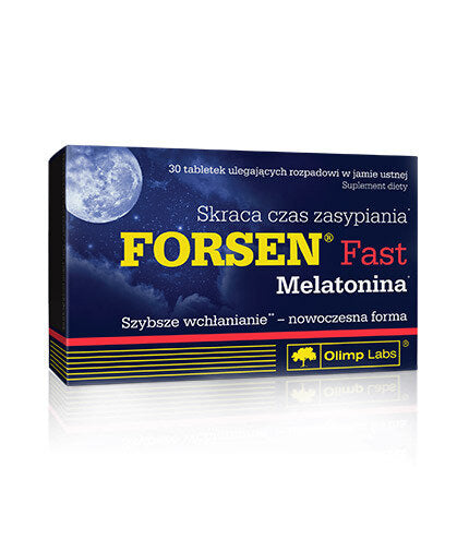 Forsen Fast Melatonin 30 Tabs OLIMP - Nutra Best Europe