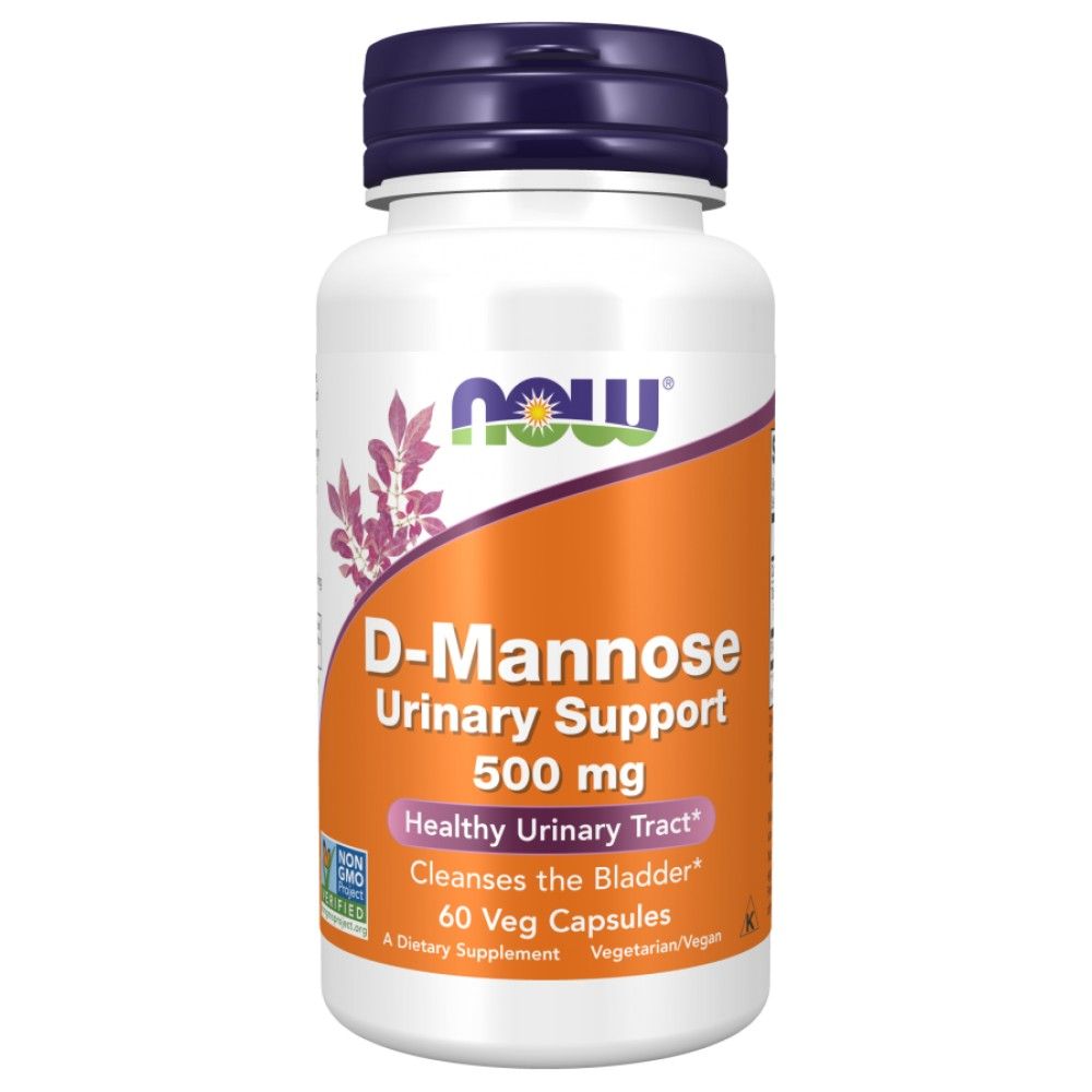 D-Mannose 500 mg - 60 capsules - Nutra Best Europe