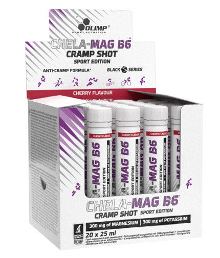 Chela-Mag B6 cramp Shot Sport Edition Box / 20 x 25 ml - 0 - Nutra Best Europe