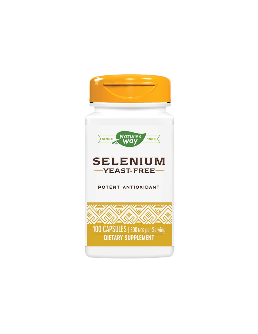 Selenium - Selenium 200 mcg, 100 capsules Nature's Way - Nutra Best Europe