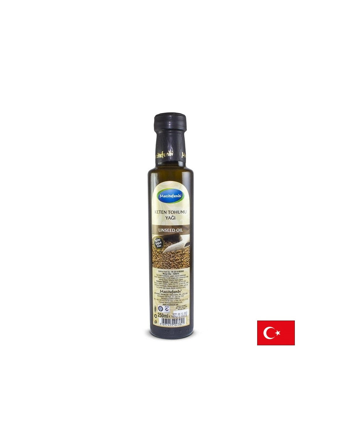 Lenmagolaj (omega-3-6-9) 250 ml, 25 adag