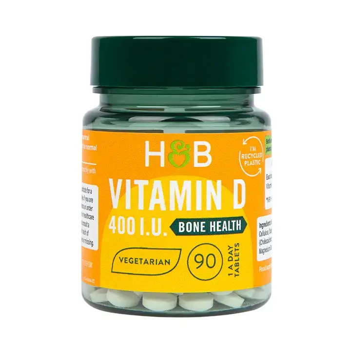 D3-vitamin (D3-vitamin 400 NE) 10mcg 90 tabletta HOLLAND & BARRETT