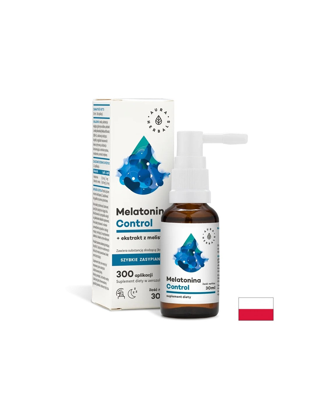 Álmatlanság - Melatonin + Citromfű, szájspray 30 ml