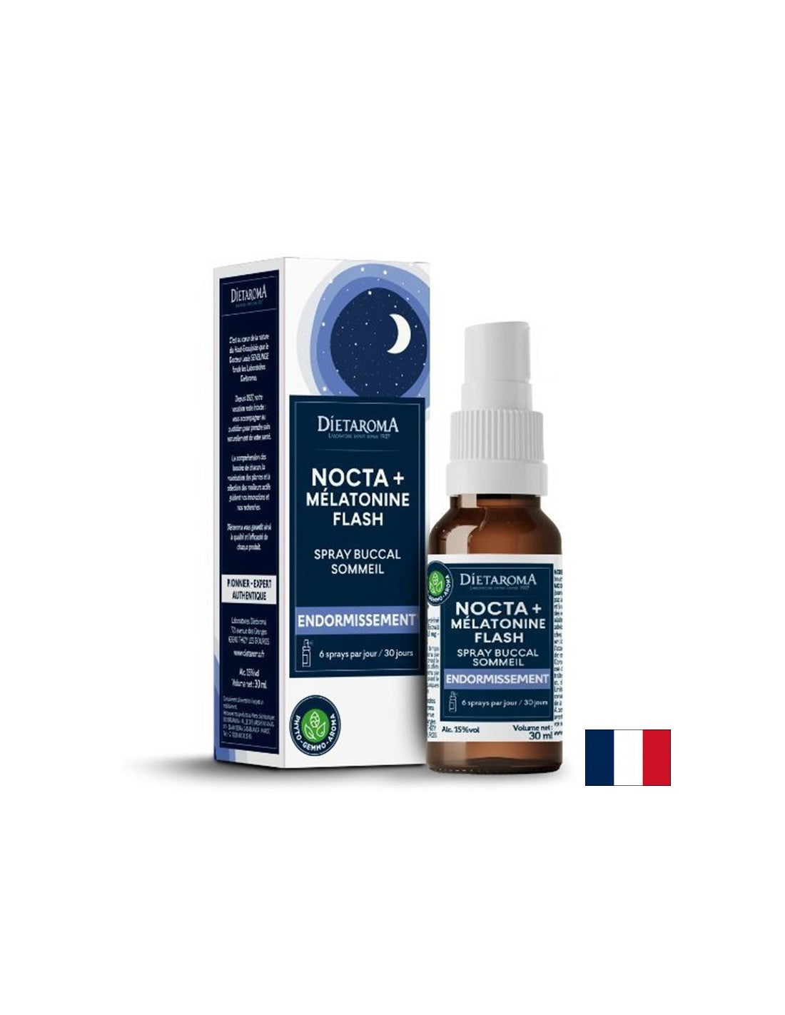 Alvás spray (hársfával, mákkal és melatoninnal), 30 ml