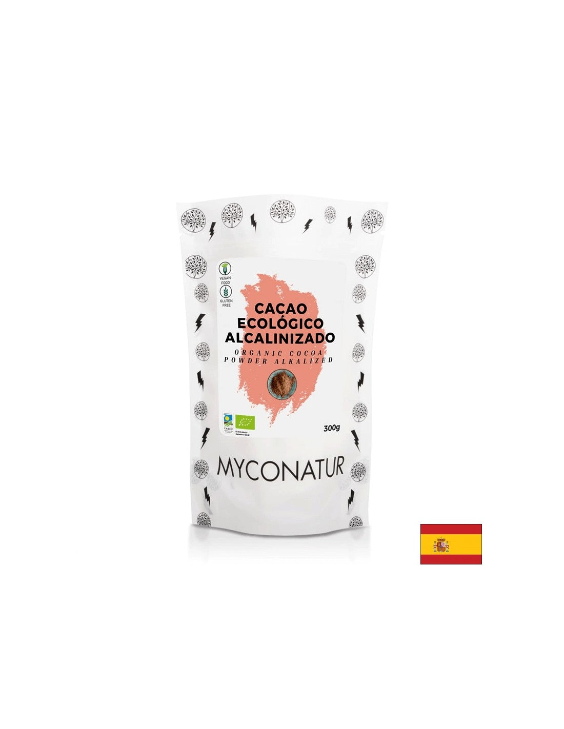 Kakaó (lúgosított), BIO, 300 g por