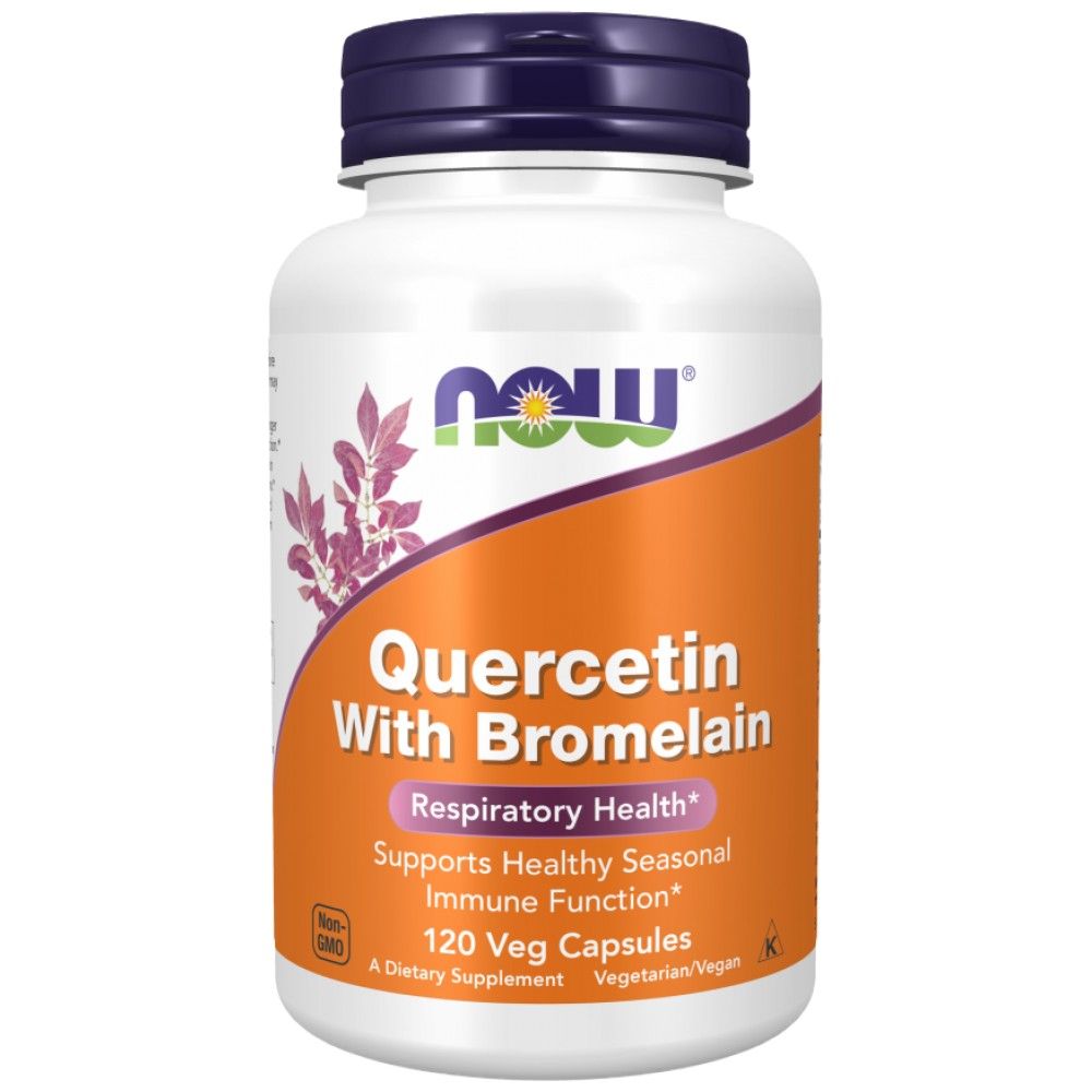 Quercetin with Bromelain - 60 capsules - Nutra Best Europe