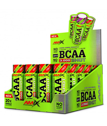 BCAA 3000 Shot / 60ml - Nutra Best Europe