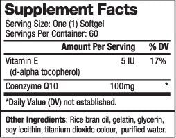 CoQ10 100 mg / 60 Caps - Nutra Best Europe